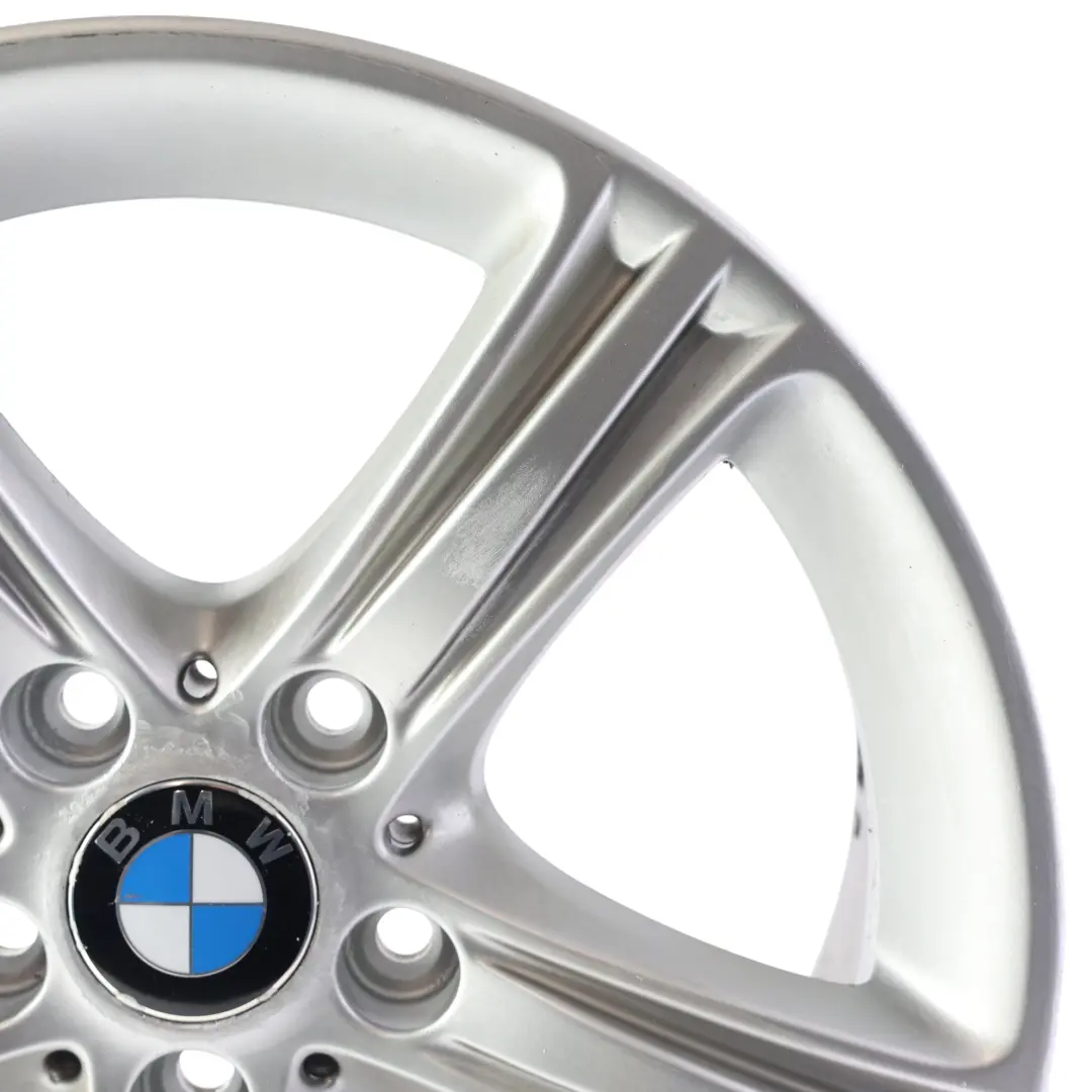 BMW F30 F31 F32 Silver Alloy Wheel Rim 17" Star Spoke 393 7,5J ET:37 - SKU 6796242-3 - Part number 6796242