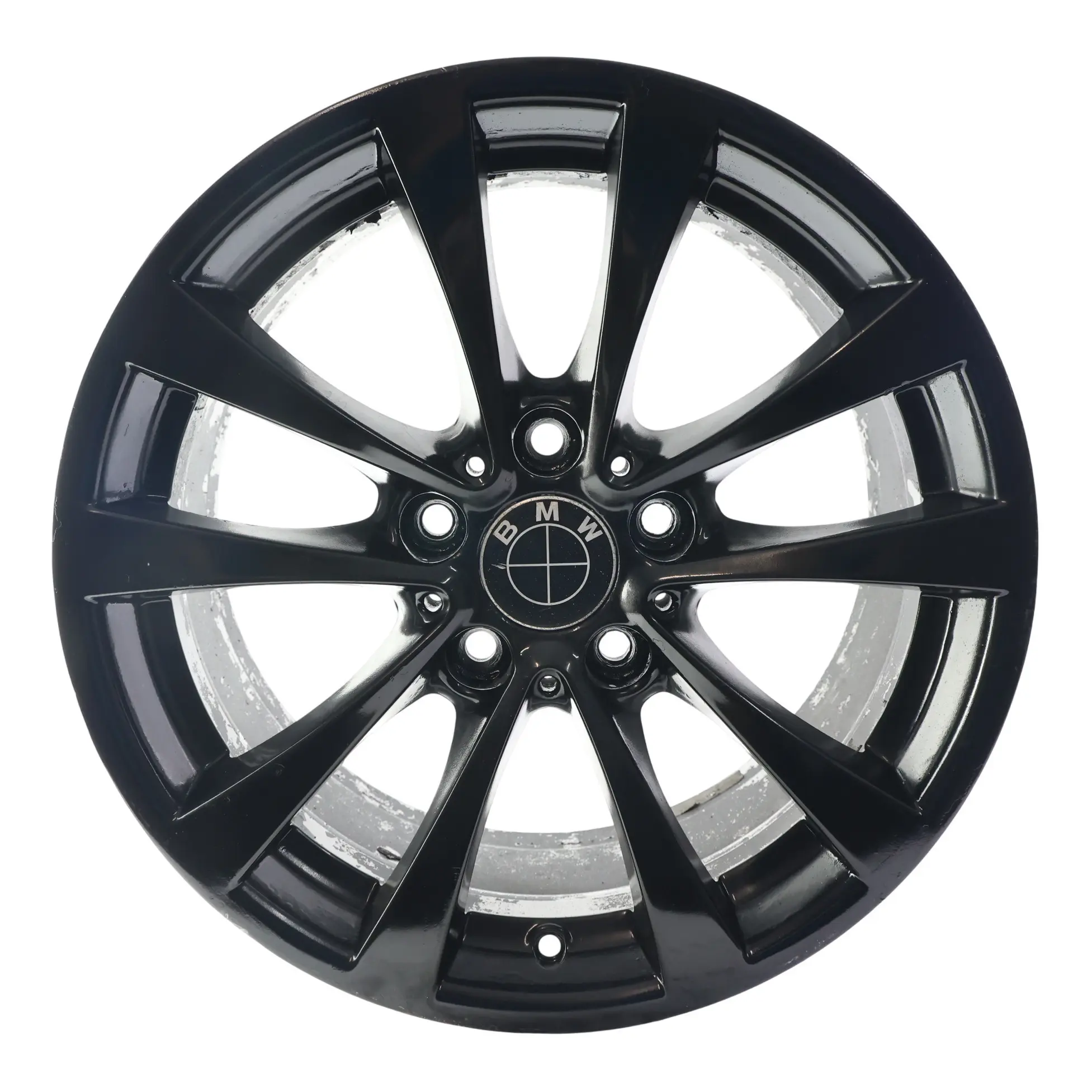 BMW F30 F31 F32 F33 Alloy Wheel Rim Black 17" 7.5J ET37 V-Spoke 395 6796244