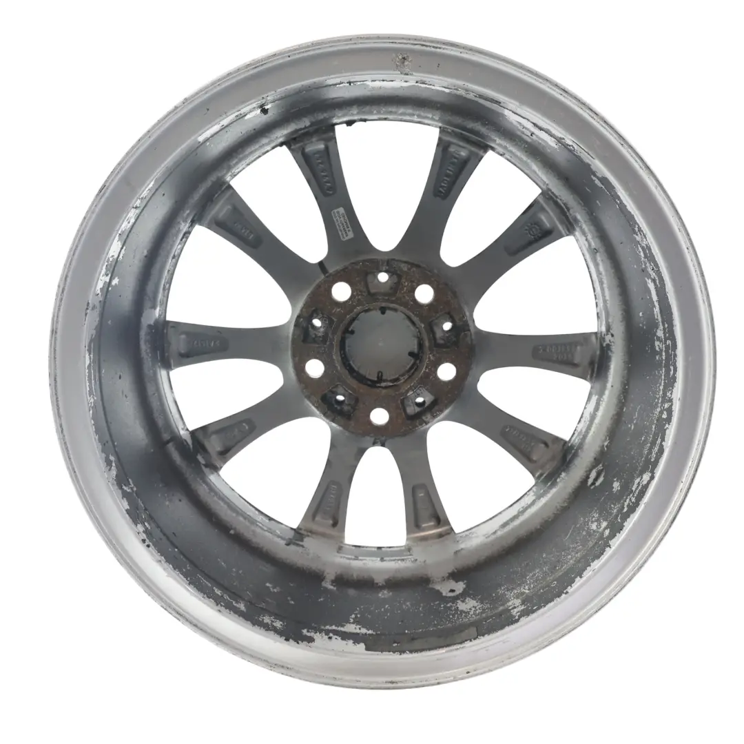 BMW F30 F31 F32 F33 Alloy Wheel Rim Black 17" 7.5J ET37 V-Spoke 395 - SKU 6796244-6 - Part number 6796244