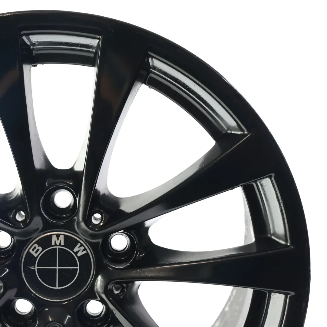 Alloy Wheel Rim Black 17" 7.5J ET37 V-Spoke 395 to BMW F30 F31 F32 F33 with Part number 6796244 BMW F30 F31 F32 F33 Alloy Wheel Rim Black 17" 7.5J ET37 V-Spoke 395 - SKU 6796244-6 - Part number 6796244
