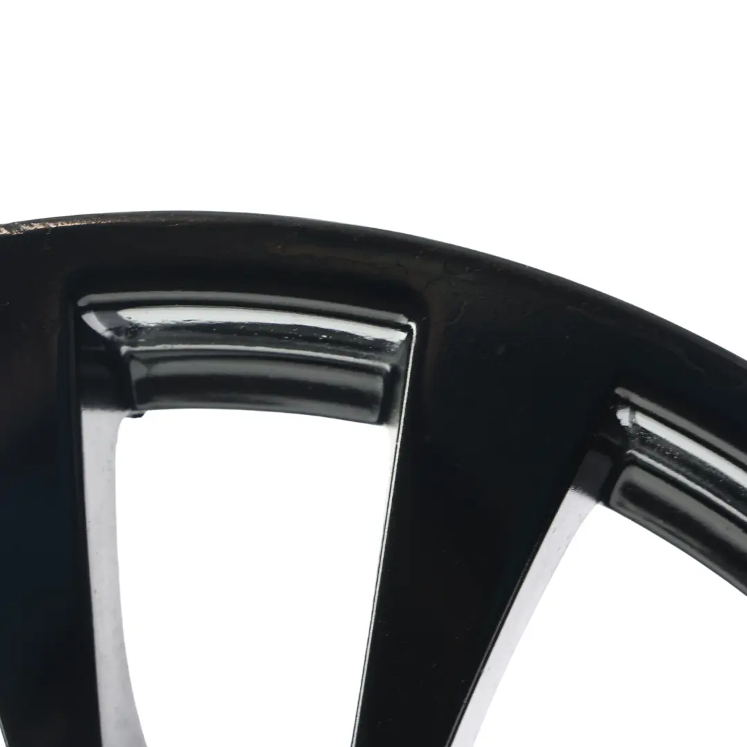 BMW F30 F31 F32 F33 Alloy Wheel Rim Black 17" 7.5J ET37 V-Spoke 395 - SKU 6796244-6 - Part number 6796244