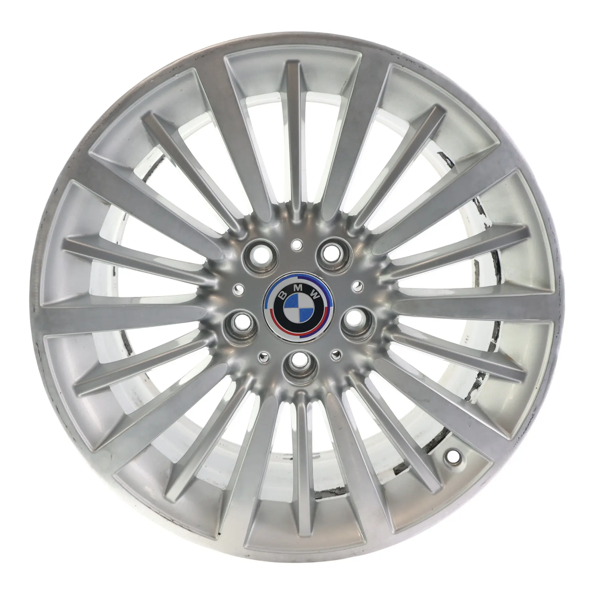 BMW F30 F31 F32 Silber Alu Felge Alufelge 18" Vielspeiche 416 8J ET:34 6796249