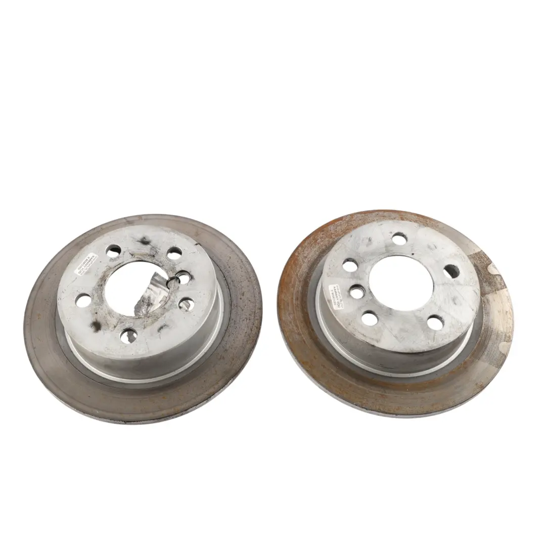 Set Discos Freno Trasero Izquierdo Derecho Ventilado 6866295 para Mini F55 F56 con número de pieza 6799383 Mini F55 F56 Set Discos Freno Trasero Izquierdo Derecho Ventilado 6866295 - SKU 6799383 - Número de pieza 6799383