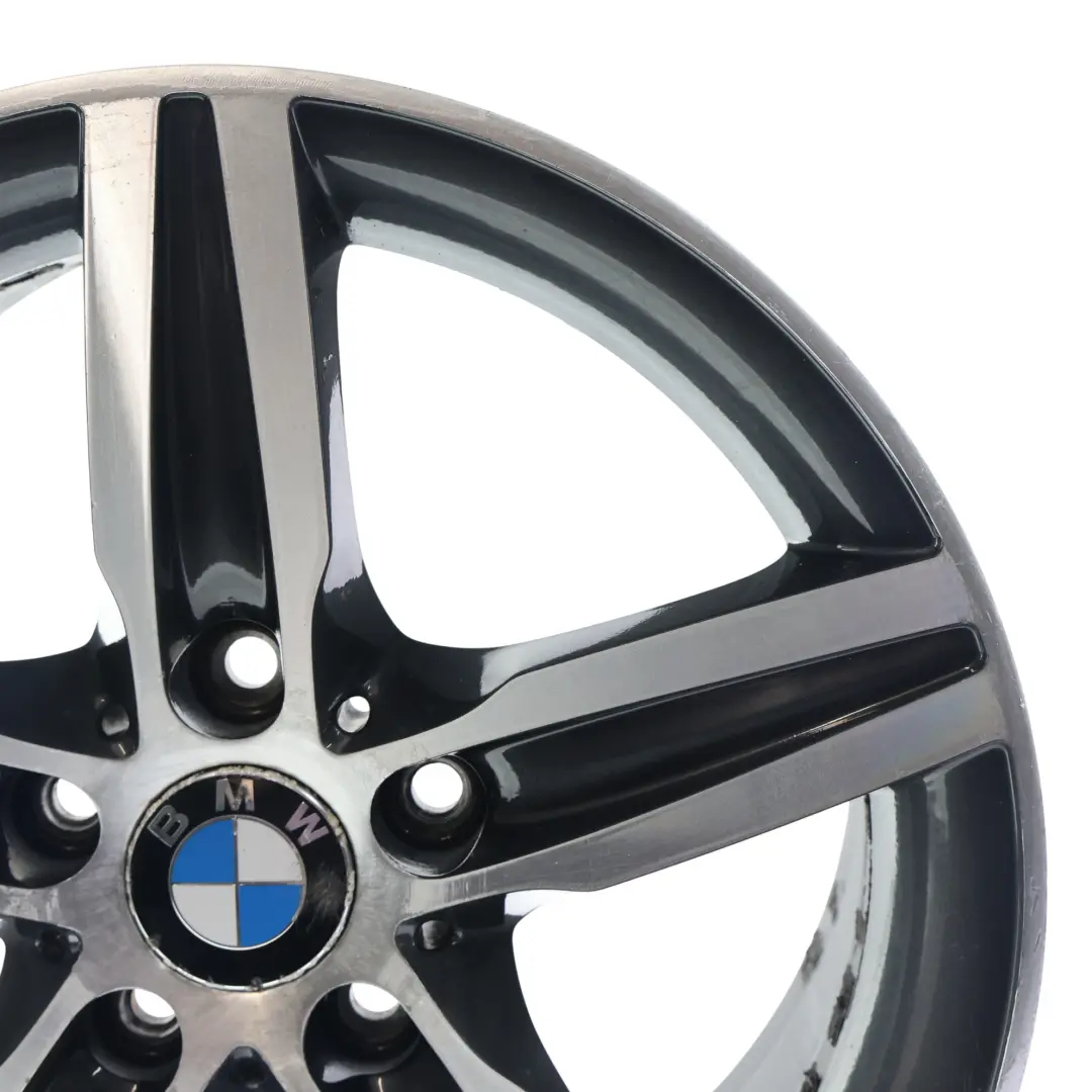 Bicolor Alufelge 17" Sternspeiche 379 7,5J ET:43 für BMW F20 F21 F22 mit Teilenummer 6850151 BMW F20 F21 F22 Bicolor Alufelge 17" Sternspeiche 379 7,5J ET:43 - SKU 6850151-1 - Teilenummer 6850151