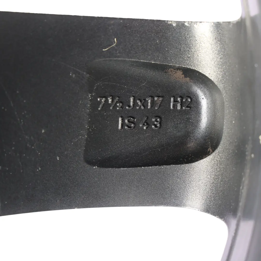 BMW F20 F21 F22 Graue Leicht metall felge 17" Sternspeiche ET:43 7,5J - SKU 6850151-13 - Teilenummer 6850151