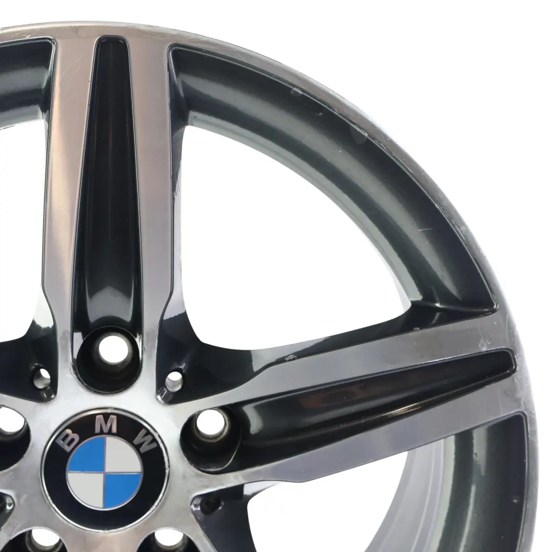 BMW F20 F21 F22 F23 Grey Alloy Wheel Rim 17" Star Spoke 379 ET:43 7,5J - SKU 6850151-13 - Part number 6850151