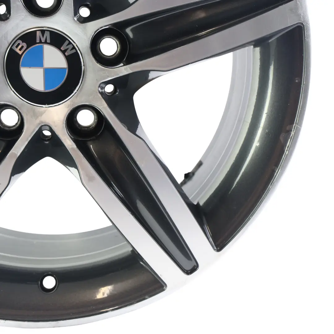 Graue Leicht metall felge 17" Sternspeiche ET:43 7,5J für BMW F20 F21 F22 mit Teilenummer 6850151 BMW F20 F21 F22 Graue Leicht metall felge 17" Sternspeiche ET:43 7,5J - SKU 6850151-13 - Teilenummer 6850151