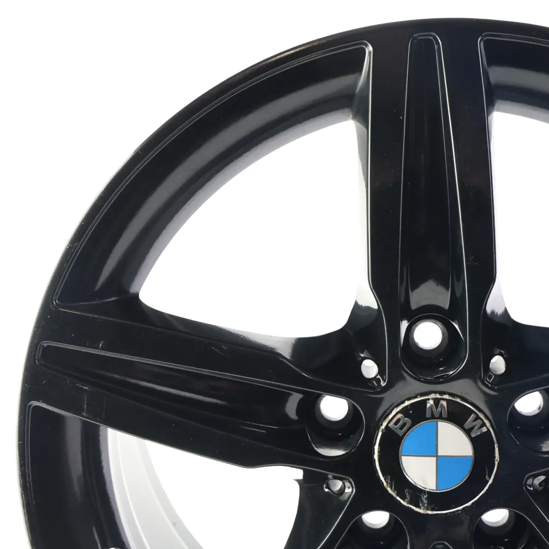 BMW F20 F21 Llanta Aleación Negra 17" Estrella Spoke 379 ET:43 7,5J - SKU 6850151-16 - Número de pieza 6850151