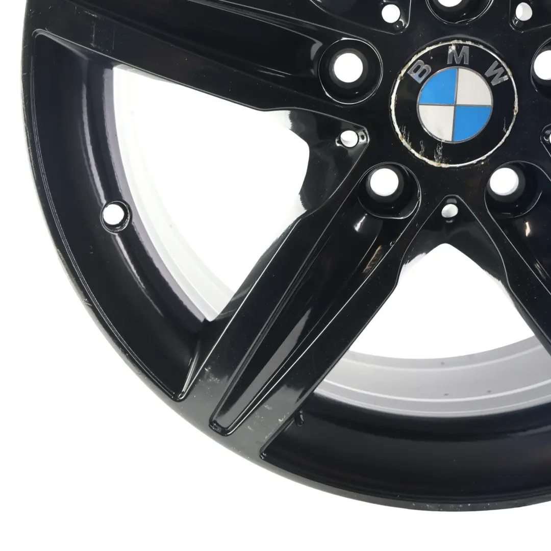BMW F20 F21 Wheel Rim Alloy Black 17" Star Spoke 379 ET:43 7,5J - SKU 6850151-16 - Part number 6850151