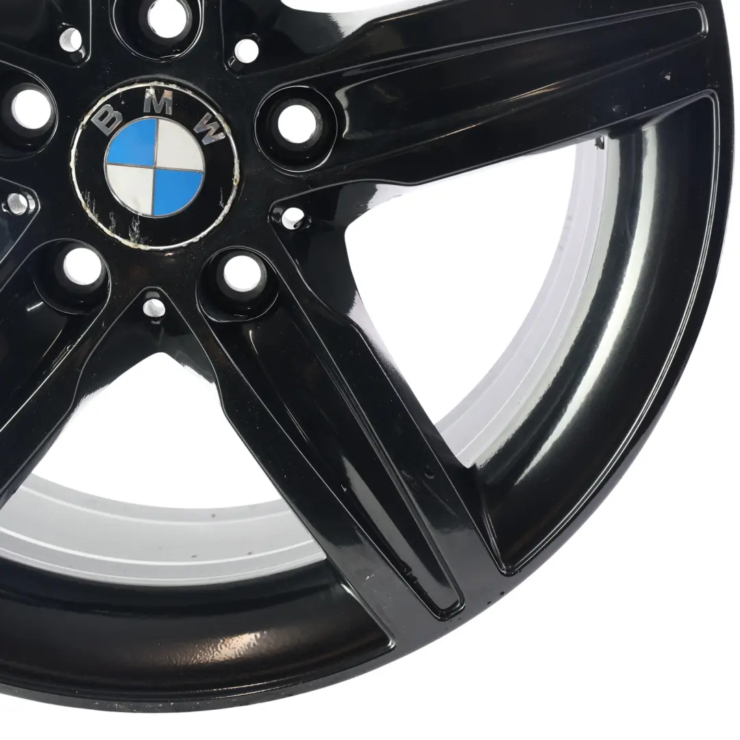 BMW F20 F21 Felga Aluminiowa Czarna 17" Star Spoke 379 ET:43 7,5J - SKU 6850151-16 - Numer Części 6850151