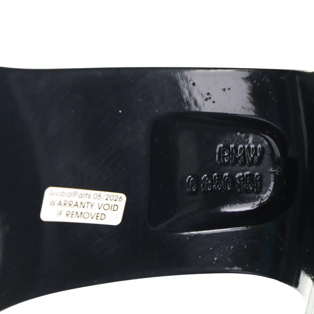 BMW F20 F21 F22 F23 Cerchio Lega Nero 17" Star Spoke 379 ET:43 7,5J - SKU 6850151-18 - Numero di parte 6850151