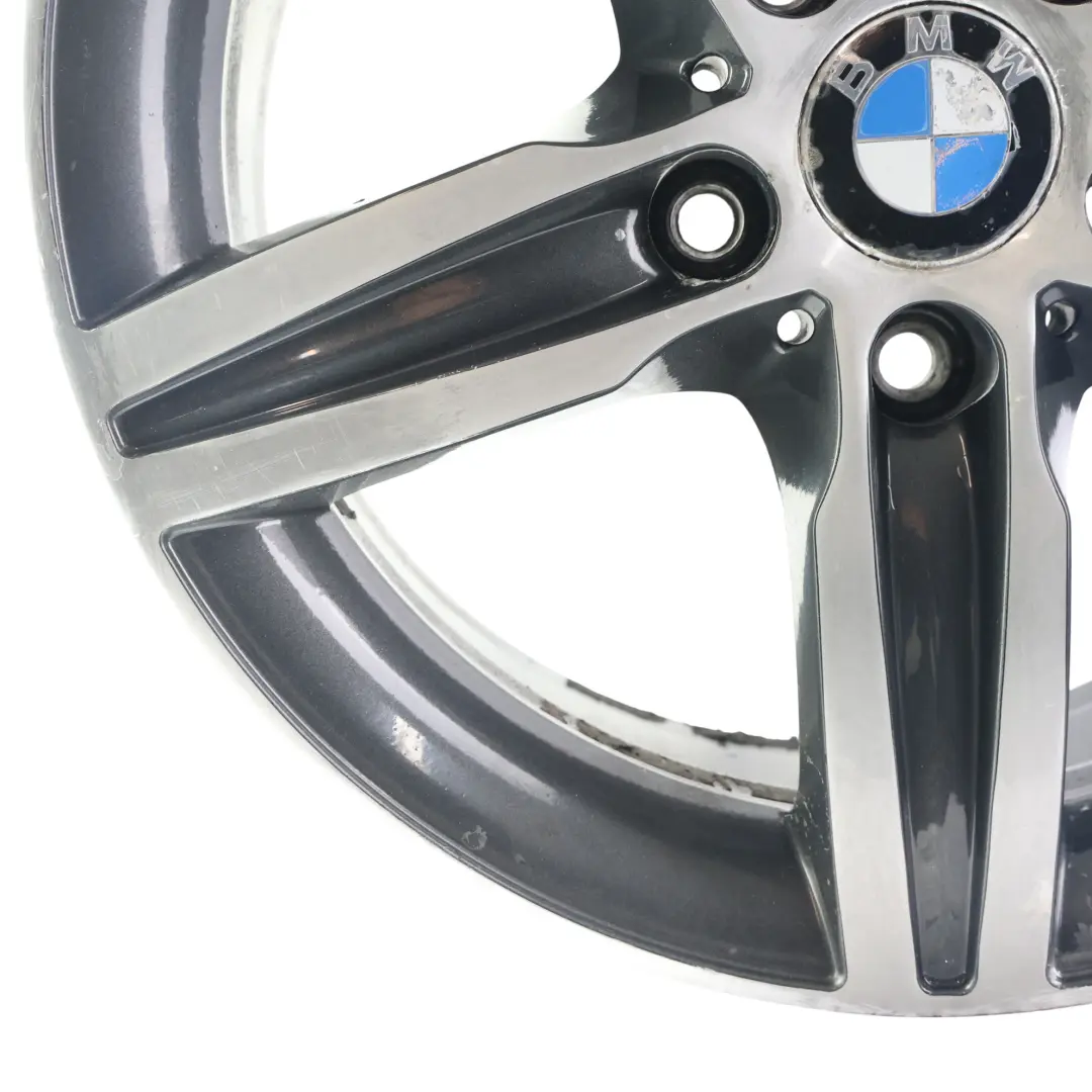 BMW F20 F21 F22 F23 Wheel Rim Alloy 17" Star Spoke 379 7,5J ET:43 - SKU 6850151-2 - Part number 6850151