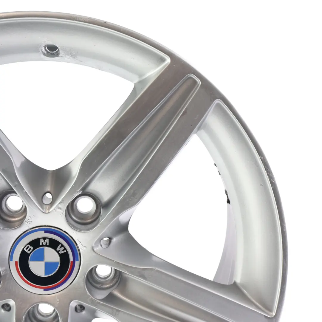 Bicolor Alloy Wheel Rim 17" Star Spoke 379 7,5J ET:43 to BMW F20 F21 F22 with Part number 6850151 BMW F20 F21 F22 Bicolor Alloy Wheel Rim 17" Star Spoke 379 7,5J ET:43 - SKU 6850151-25 - Part number 6850151