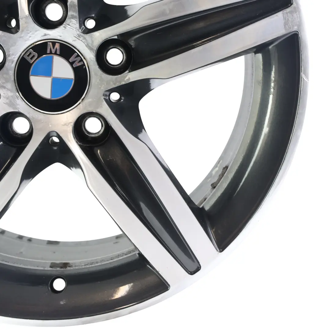 Llanta de Aleacion Negra 17" Star Spoke 379 ET:43 7,5J para BMW F20 F21 F22 con número de pieza 6850151 BMW F20 F21 F22 Llanta de Aleacion Negra 17" Star Spoke 379 ET:43 7,5J - SKU 6850151-4 - Número de pieza 6850151