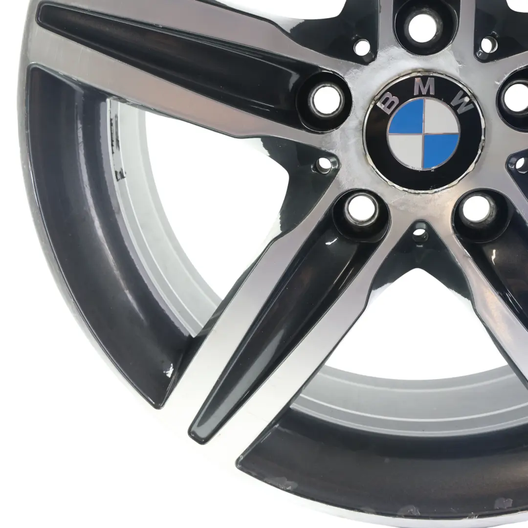 Alloy Wheel Rim 17" Star Spoke 379 7,5J ET:43 to BMW F20 F21 F22 F23 with Part number 6850151 BMW F20 F21 F22 F23 Alloy Wheel Rim 17" Star Spoke 379 7,5J ET:43 - SKU 6850151-6 - Part number 6850151