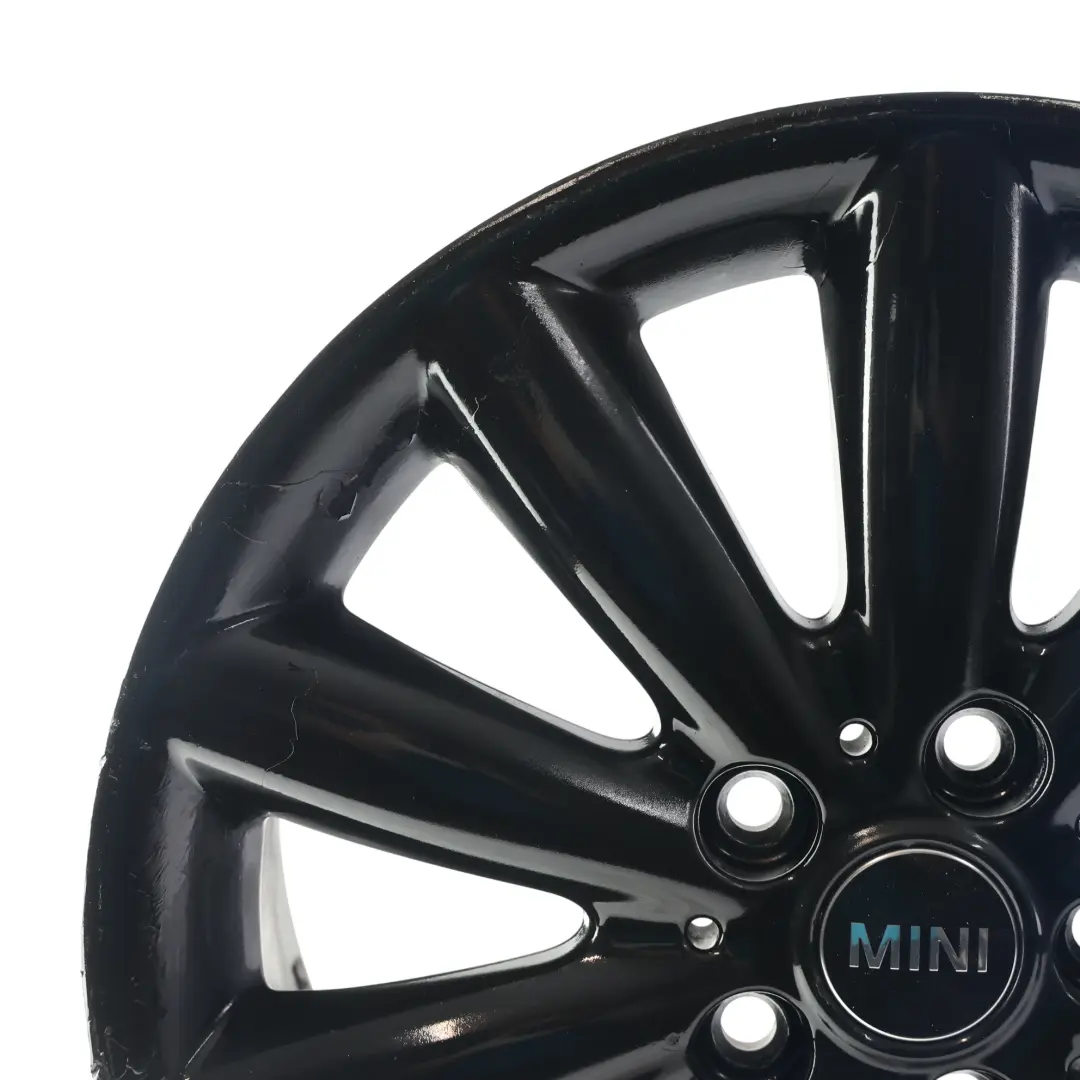 Mini Cooper F55 F56 Schwarz Alufelge 17" ET:54 7J Cosmos Speiche 499 - SKU 6855109-1 - Teilenummer 6855109