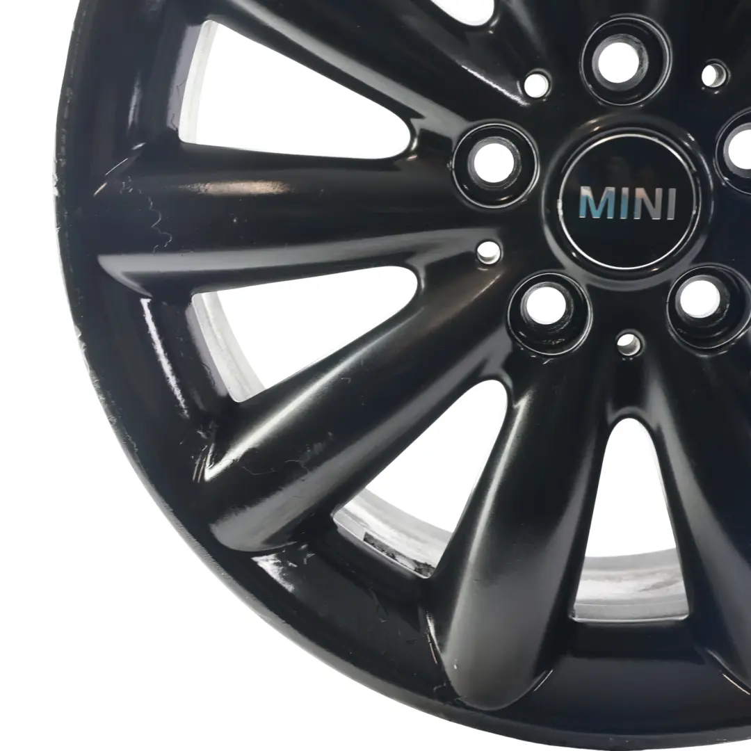 Schwarz Alufelge 17" ET:54 7J Cosmos Speiche 499 für Mini Cooper F55 F56 mit Teilenummer 6855109 Mini Cooper F55 F56 Schwarz Alufelge 17" ET:54 7J Cosmos Speiche 499 - SKU 6855109-2 - Teilenummer 6855109