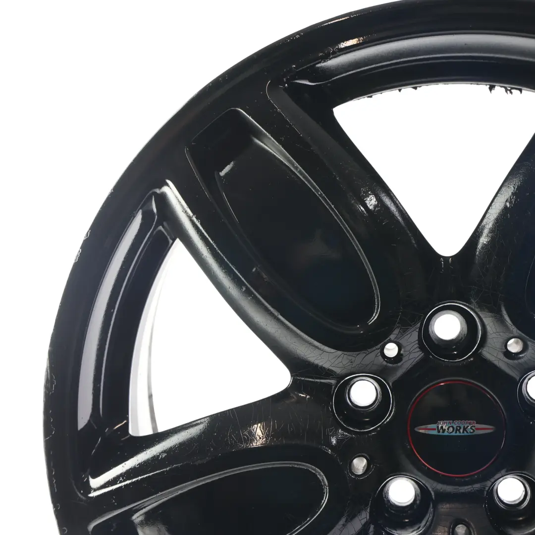 Mini F55 F56 F57 Felga Aluminiowa Czarna 18" 7J ET:54 JCW Cup Spoke - SKU 6855115-5 - Numer Części 6855115