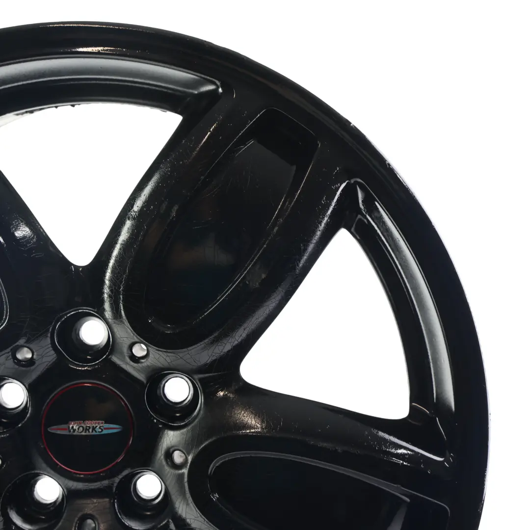 Felga Aluminiowa Czarna 18" 7J ET:54 JCW Cup Spoke do Mini F55 F56 F57 o numerze 6855115 Mini F55 F56 F57 Felga Aluminiowa Czarna 18" 7J ET:54 JCW Cup Spoke - SKU 6855115-5 - Numer Części 6855115