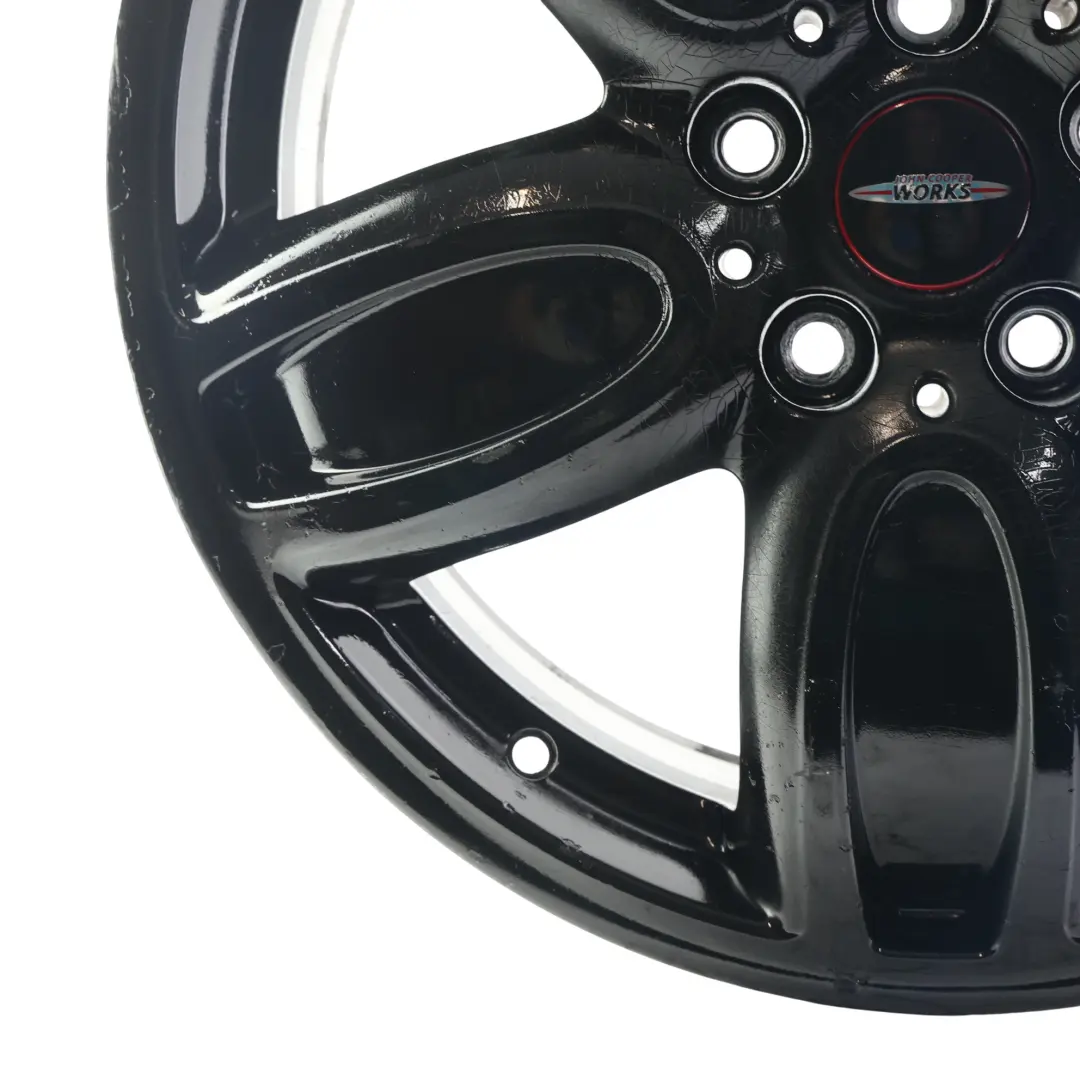 Mini F55 F56 F57 Jante Alliage Noire 18" 7J ET:54 JCW Cup Spoke - SKU 6855115-5 - Numéro de pièce 6855115