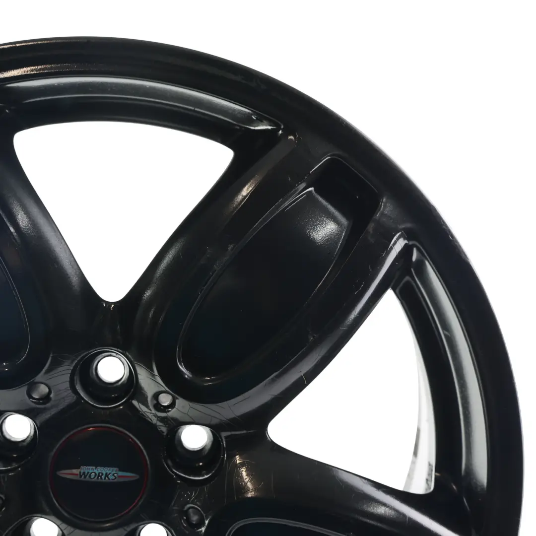 Jante Alliage Noire 18" 7J ET:54 JCW Cup Spoke pour Mini F55 F56 F57 à propos du numéro de pièce 6855115 Mini F55 F56 F57 Jante Alliage Noire 18" 7J ET:54 JCW Cup Spoke - SKU 6855115-6 - Numéro de pièce 6855115