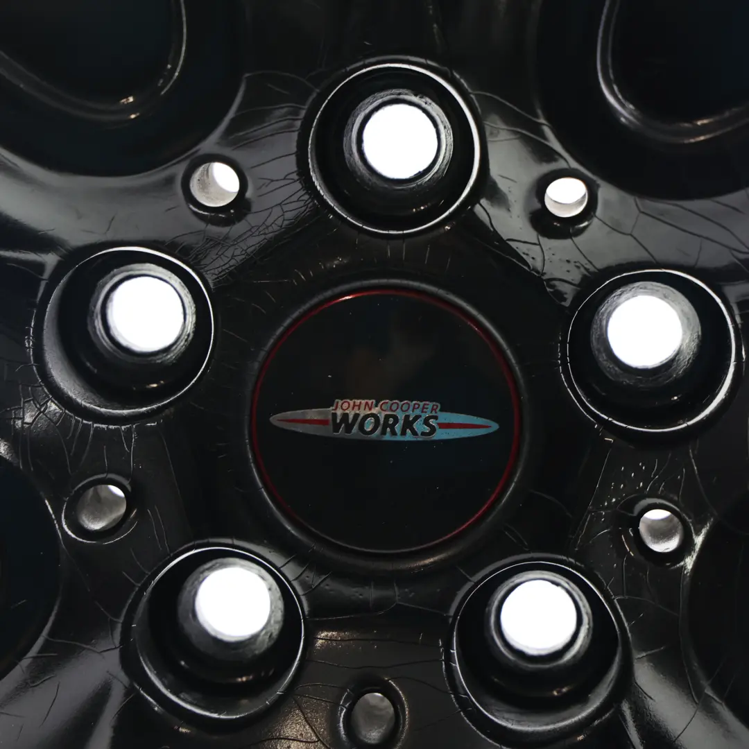 Cerchione Lega Nero 18" 7J ET:54 JCW Cup Spoke per Mini F55 F56 F57 con numero di parte 6855115 Mini F55 F56 F57 Cerchione Lega Nero 18" 7J ET:54 JCW Cup Spoke - SKU 6855115-6 - Numero di parte 6855115