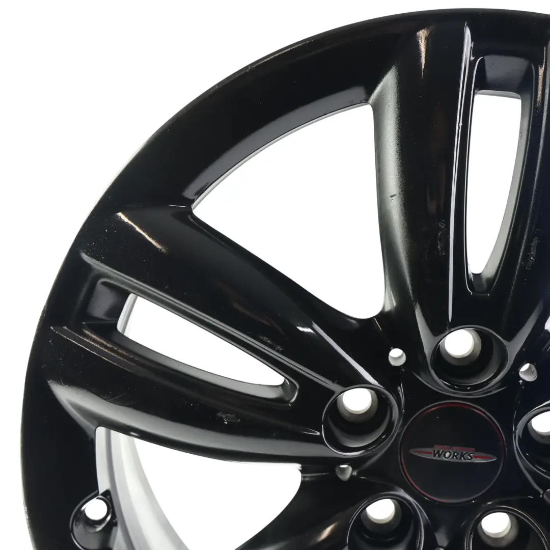 Felge Alu Schwarz 17" 7J ET:54 Track Spoke für Mini F55 F56 F57 mit Teilenummer 6856057 Mini F55 F56 F57 Felge Alu Schwarz 17" 7J ET:54 Track Spoke - SKU 6856057-1 - Teilenummer 6856057