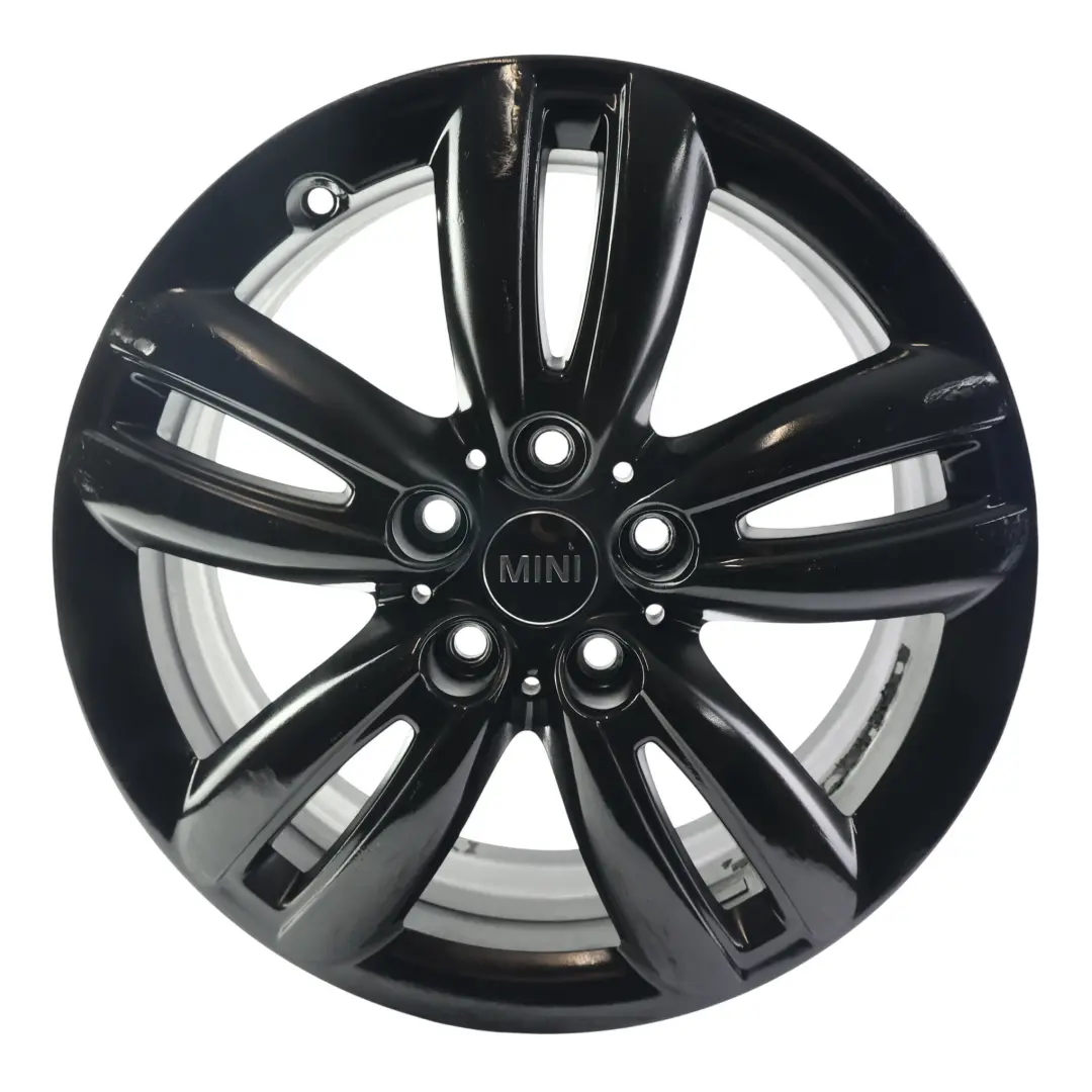 Rim Alloy Black 17" 7J ET:54 Track Spoke to Mini Cooper F55 F56 F57 Wheel with Part number 6856057 Mini Cooper F55 F56 F57 Wheel Rim Alloy Black 17" 7J ET:54 Track Spoke - SKU 6856057-2 - Part number 6856057