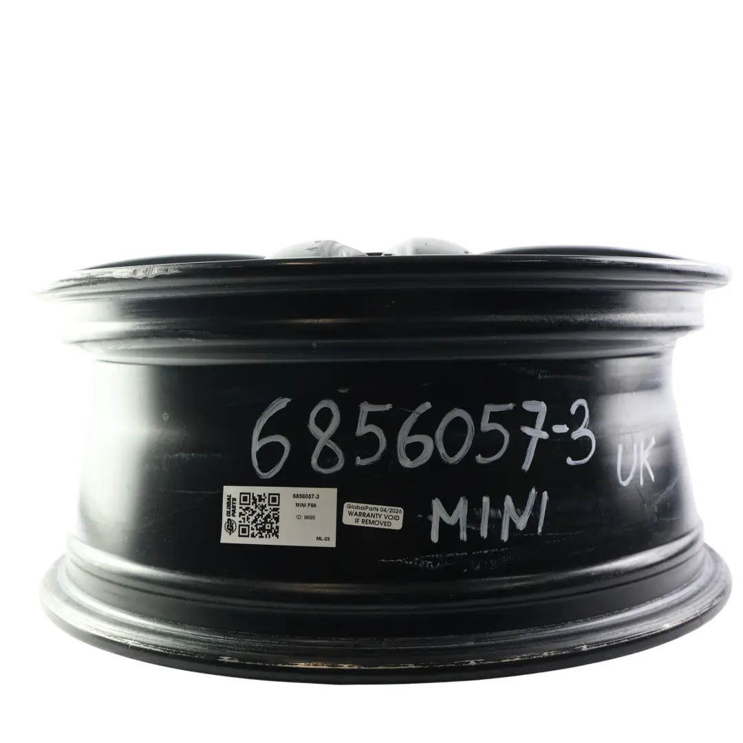 Mini Cooper F55 F56 F57 Wheel Rim Alloy Black 17" 7J ET:54 Track Spoke - SKU 6856057-3 - Part number 6856057