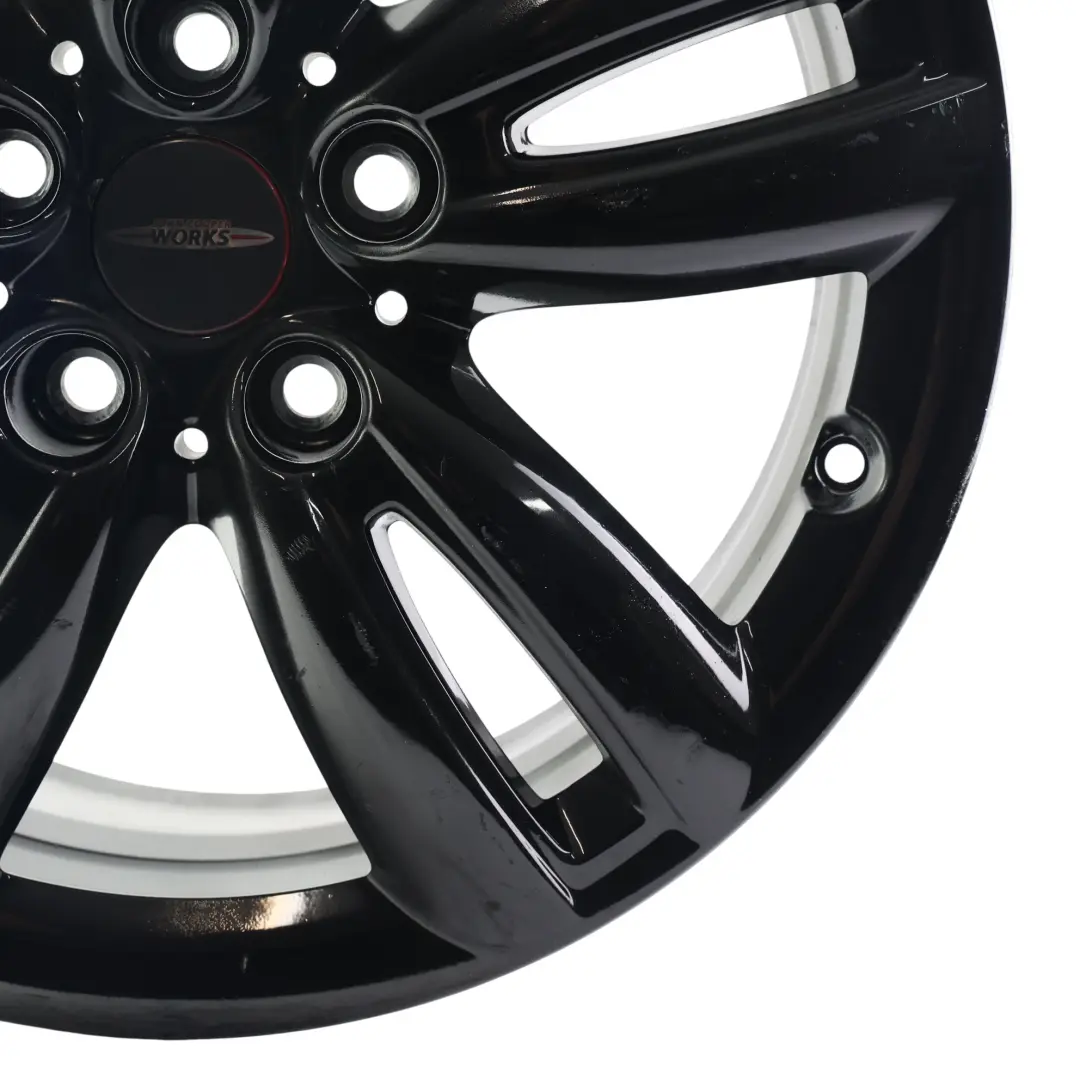 Mini Cooper F55 F56 F57 Wheel Rim Alloy Black 17" 7J ET:54 Track Spoke - SKU 6856057-3 - Part number 6856057