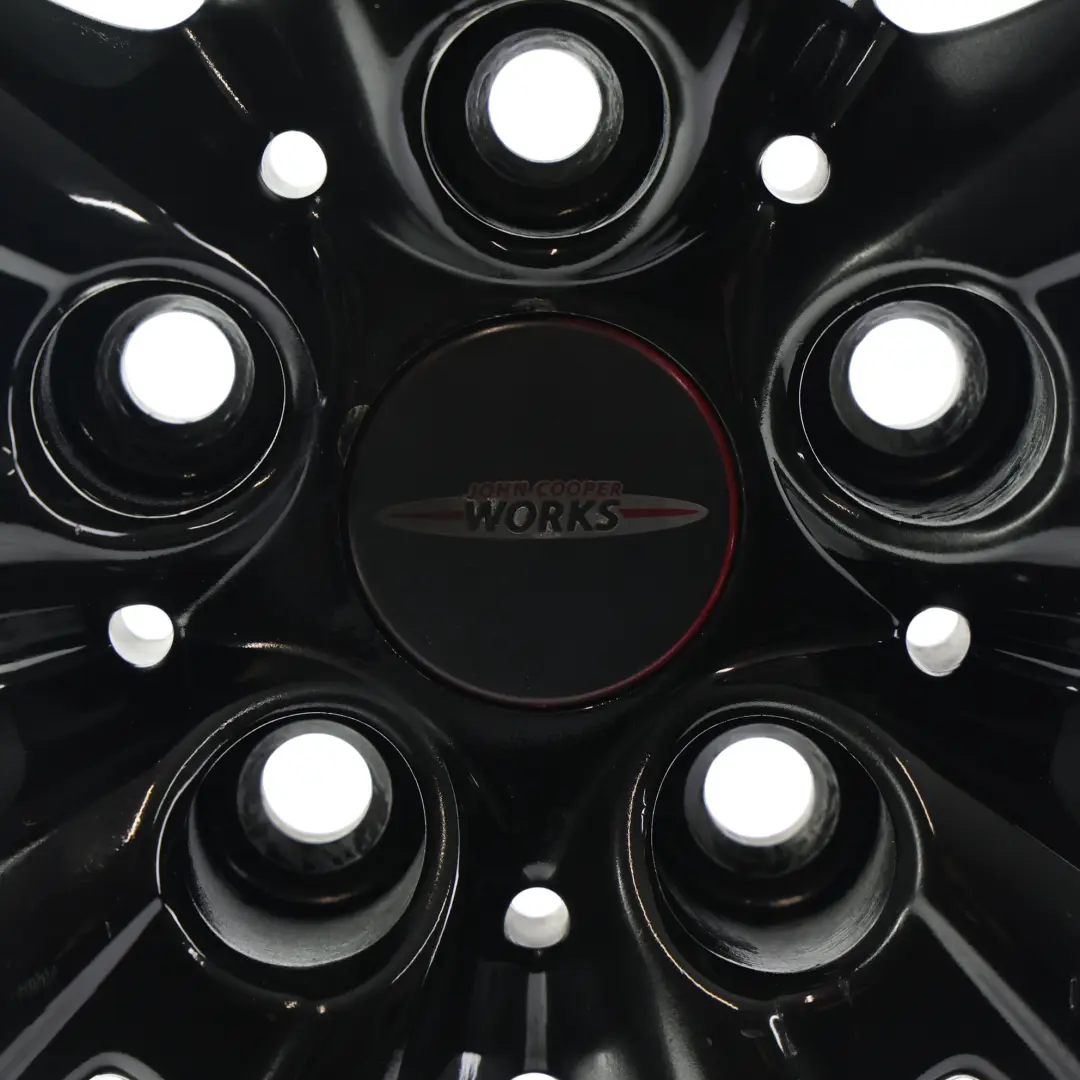 Rim Alloy Black 17" 7J ET:54 Track Spoke to Mini Cooper F55 F56 F57 Wheel with Part number 6856057 Mini Cooper F55 F56 F57 Wheel Rim Alloy Black 17" 7J ET:54 Track Spoke - SKU 6856057-3 - Part number 6856057