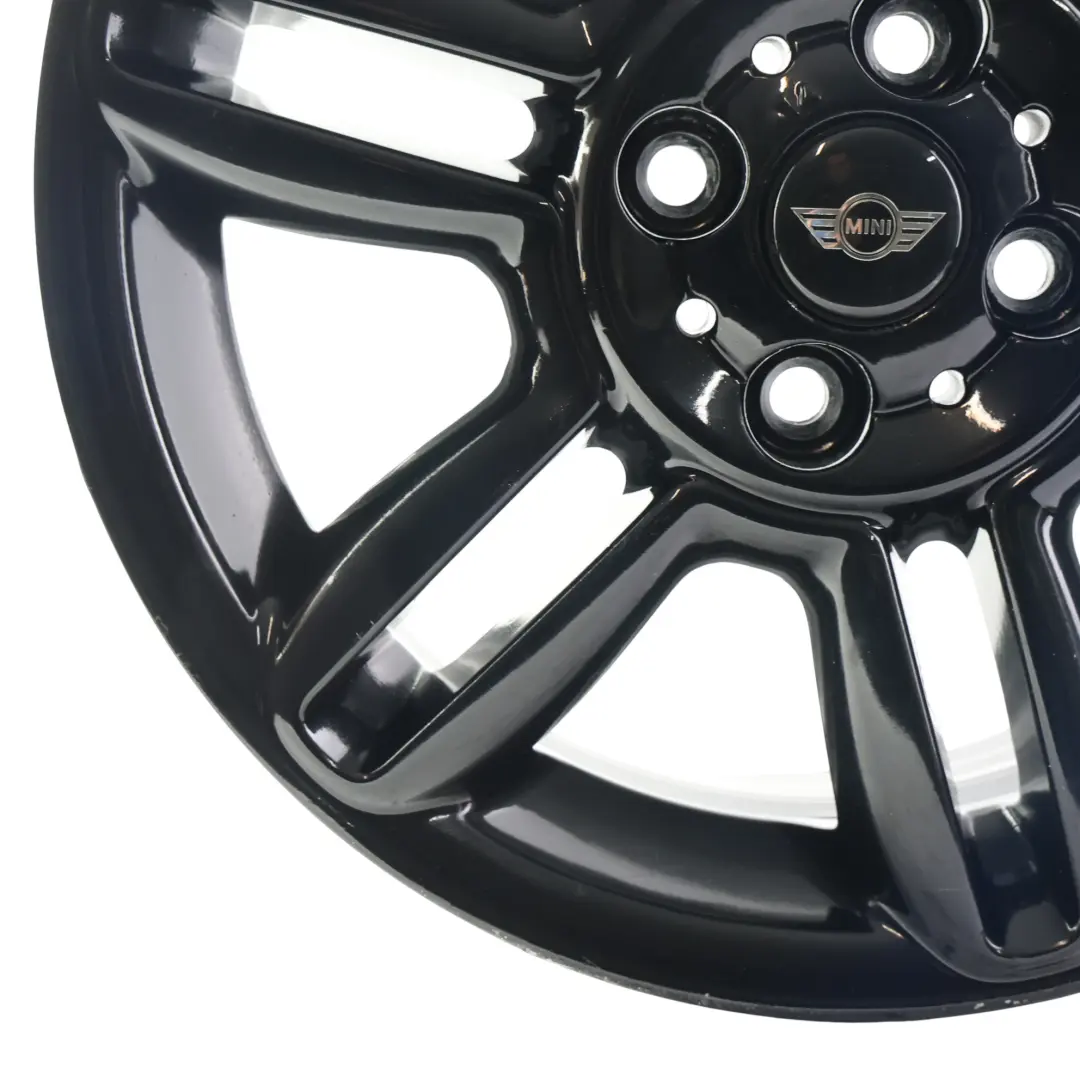 Schwarz Felge 16" 6,5J 6-Stern Doppelspeiche 119 für Mini Cooper R55 R56 R57 mit Teilenummer 6856969 Mini Cooper R55 R56 R57 Schwarz Felge 16" 6,5J 6-Stern Doppelspeiche 119 - SKU 6856969-1 - Teilenummer 6856969