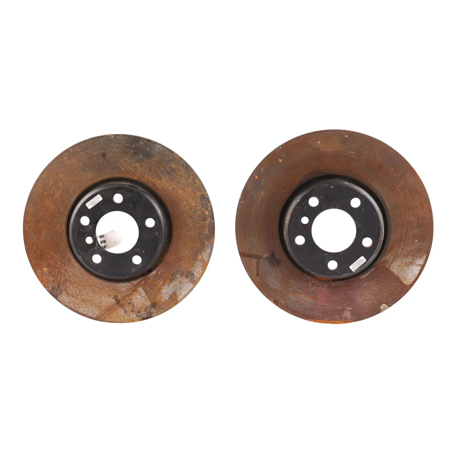 BMW F10 F12 Brake Disc Set 348x36 Front Wheel Ventilated Left Right N/O/S Brembo