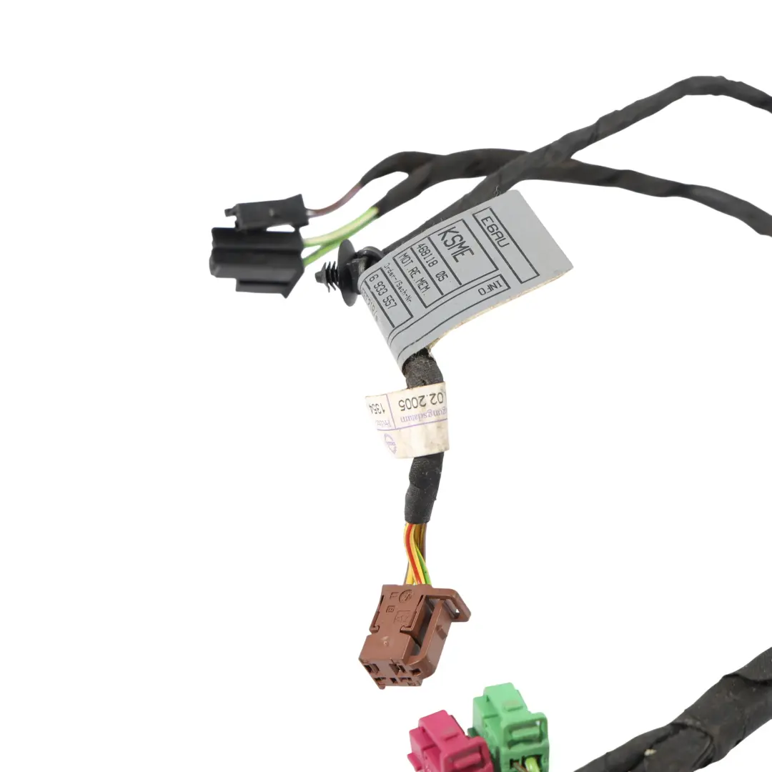 BMW E60 E61 LCI Cableado Arnés Cable Asiento Conductor - SKU 6933557 - Número de pieza 6933557
