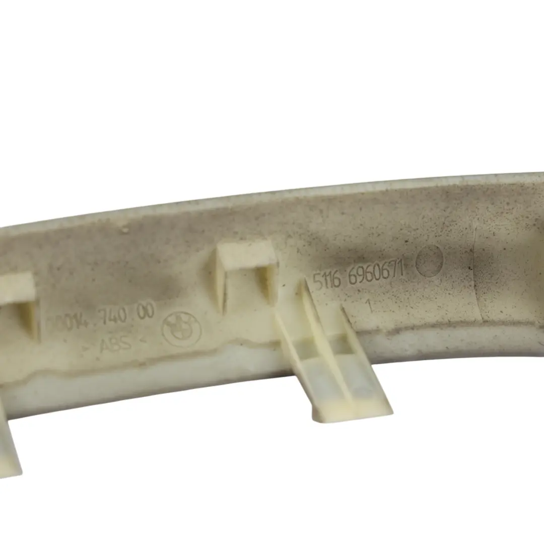BMW E92 E93 Mittelkonsole Verkleidung Hinten Grau - SKU 6960671 - Teilenummer 6960671