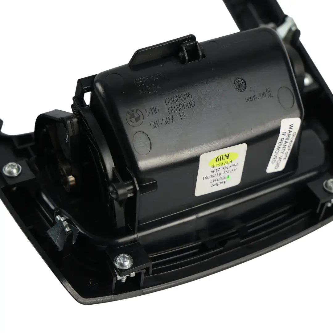 Aschenbecher Abdeckung Mittelkonsole Blende Schwarz für BMW E92 E93 mit Teilenummer 6960688 BMW E92 E93 Aschenbecher Abdeckung Mittelkonsole Blende Schwarz - SKU 6960688-1 - Teilenummer 6960688