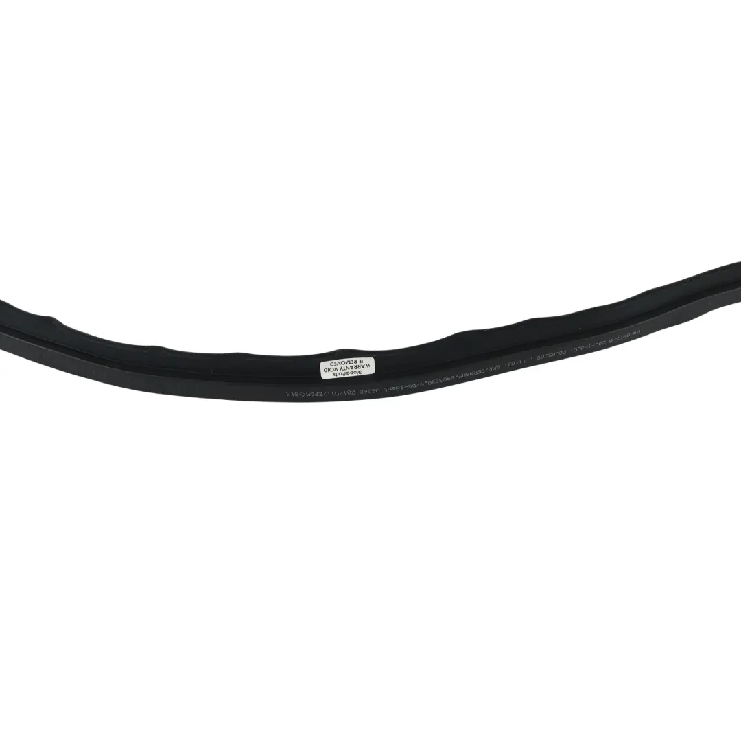 Hintere Gummidichtung Dichtungsleiste für BMW E93 Cabrio mit Teilenummer 6983930 BMW E93 Cabrio Hintere Gummidichtung Dichtungsleiste - SKU 6983930 - Teilenummer 6983930