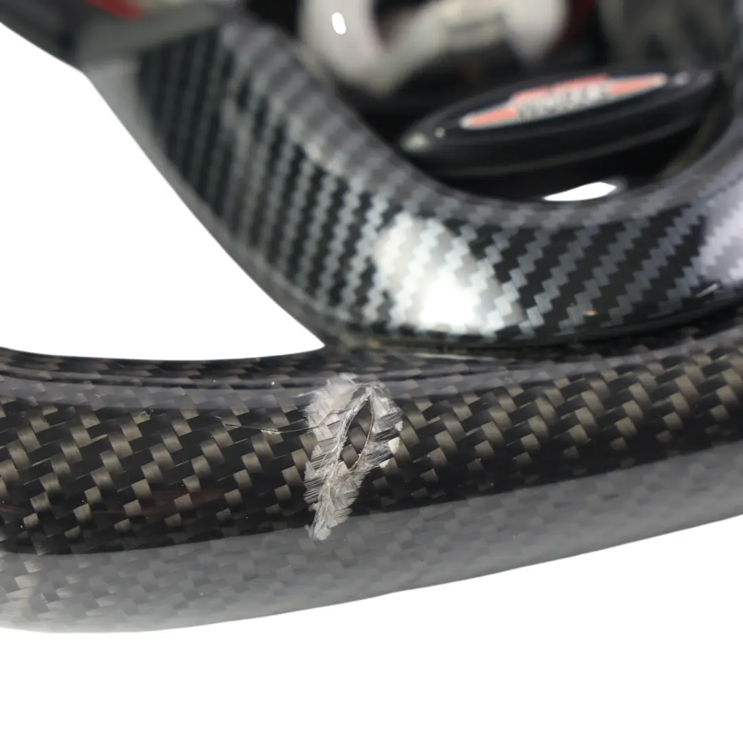 Mini Cooper S JCW F56 Lenkrad Carbon Alcantara Flach Unten Schaltwippen - SKU 6996049-3 - Teilenummer 6996049