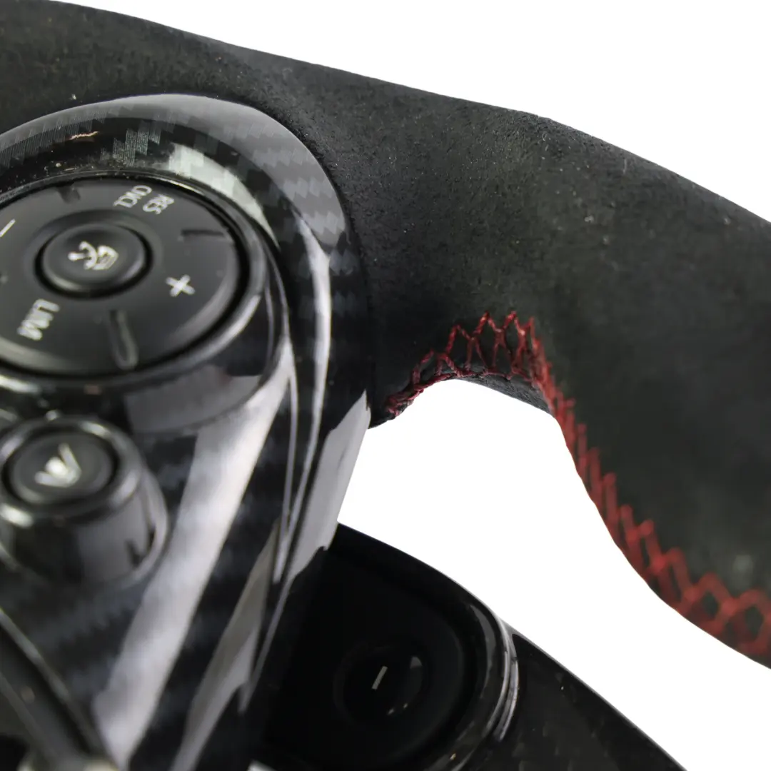 Mini Cooper S JCW F56 Lenkrad Carbon Alcantara Flach Unten Schaltwippen - SKU 6996049-3 - Teilenummer 6996049