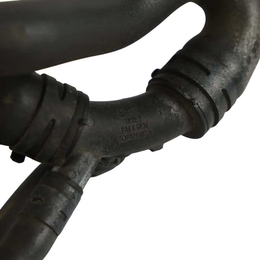 Water Coolant Pipe Hose Line Flange 1.4 TFSI to Audi A1 8X with Part number 6C0122101AC Audi A1 8X Water Coolant Pipe Hose Line Flange 1.4 TFSI - SKU 6C0122101AC - Part number 6C0122101AC