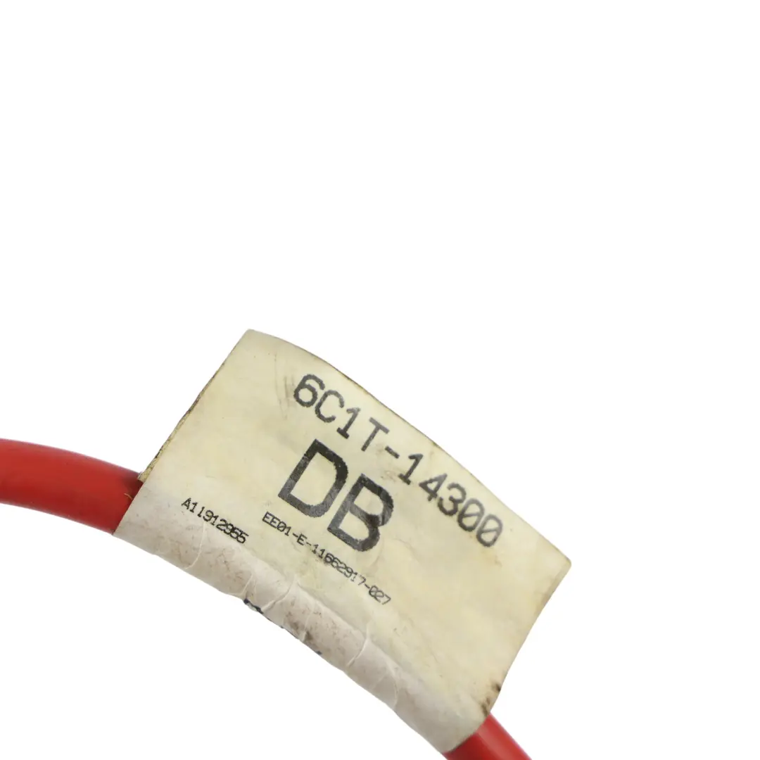 Positive Lead Cable Harness Wire to Ford Transit Mk7 Battery with Part number 6C1T-14300-DB Ford Transit Mk7 Battery Positive Lead Cable Harness Wire - SKU 6C1T-14300-DB - Part number 6C1T-14300-DB