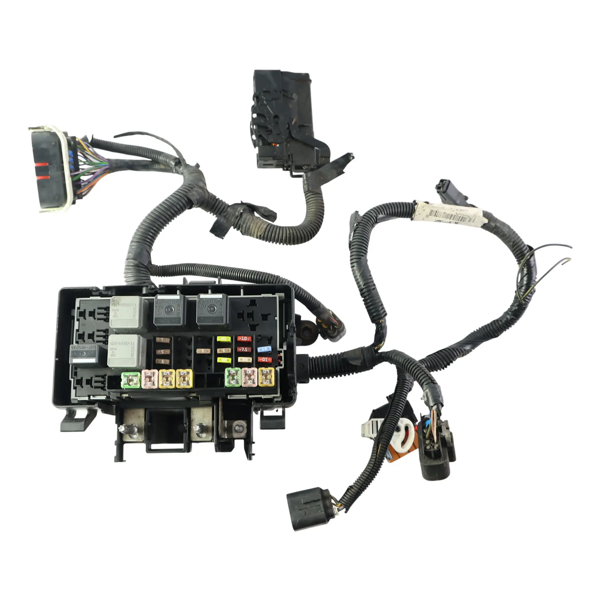 Ford Transit MK7 Cableado Arnés Cables Caja Fusibles Motor 6C1T-9K499-AFB