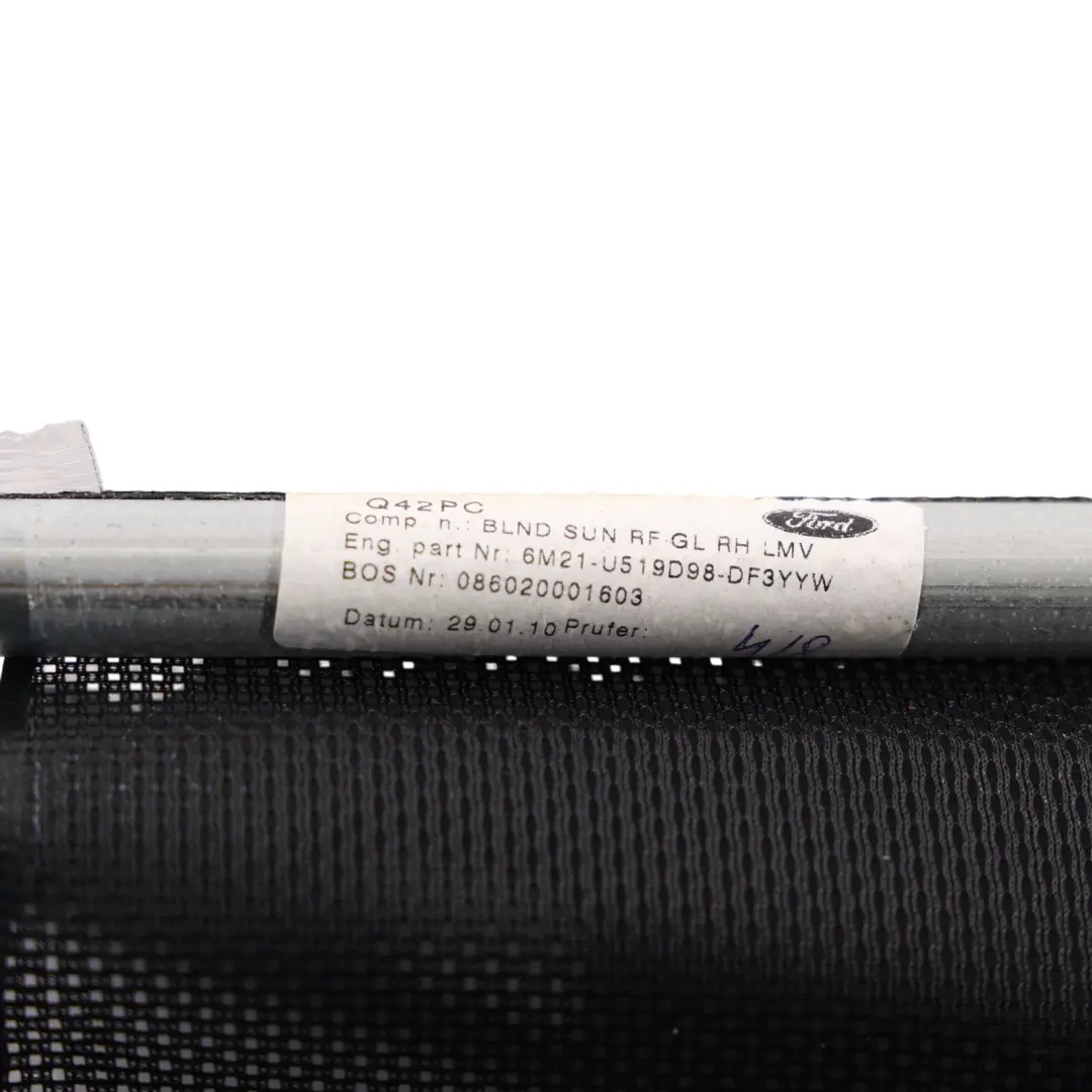 Ford Galaxy Mk2 Rear Door Window Roller Blind Sun Right O/S - SKU 6M21-U519D98-DF3YYW - Part number 6M21-U519D98-DF3YYW