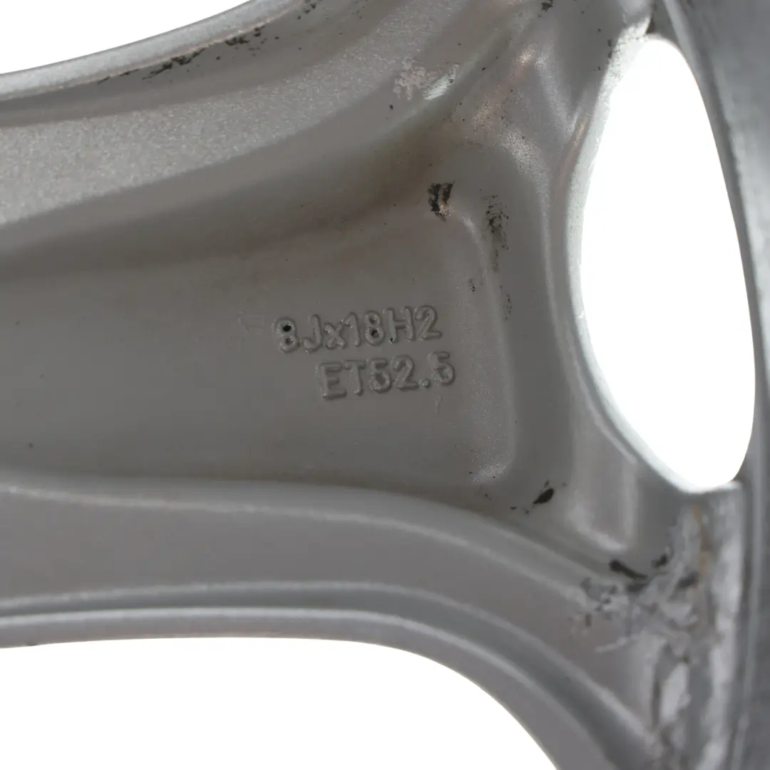 MK2 Alu Felge Silber ST 18" 8J ET52.5 für Ford Focus mit Teilenummer 6M5J-1007-AB Ford Focus MK2 Alu Felge Silber ST 18" 8J ET52.5 - SKU 6M5J-1007-AB-2 - Teilenummer 6M5J-1007-AB