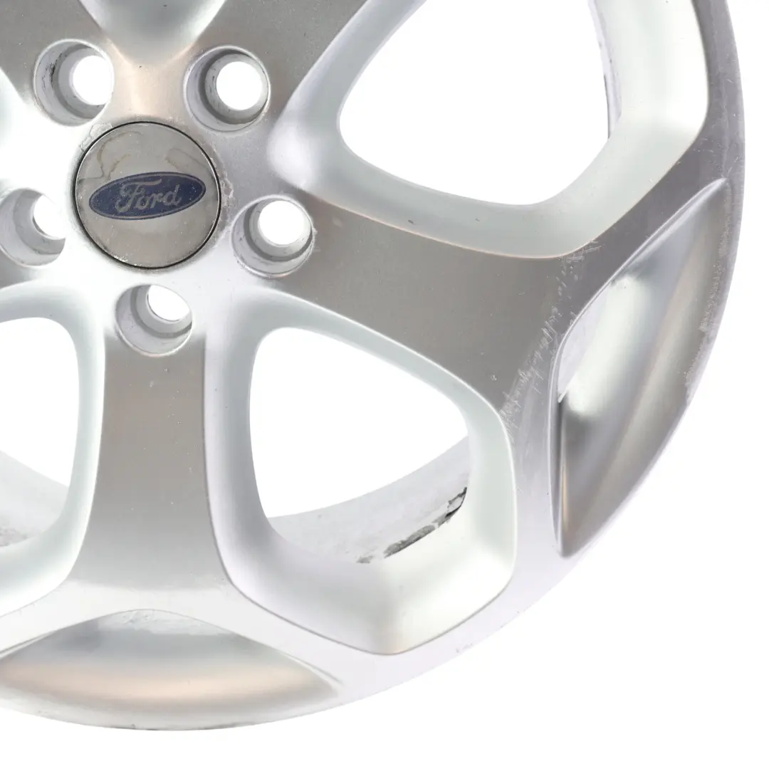 Ford Focus Mk2 Alloy Wheel Rim Silver ST 18" 8J ET52.5 - SKU 6M5J-1007-AB-2 - Part number 6M5J-1007-AB