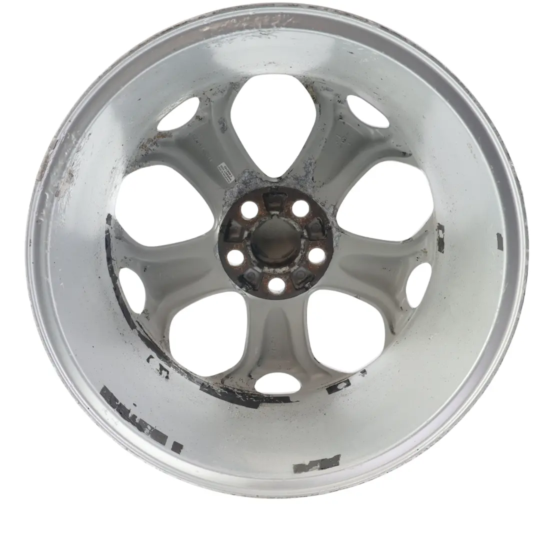 Ford Focus Mk2 Alloy Wheel Rim Silver ST 18" 8J ET52.5 - SKU 6M5J-1007-AB-3 - Part number 6M5J-1007-AB