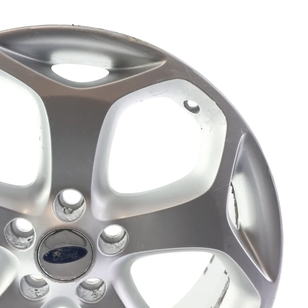 Mk2 Alloy Wheel Rim Silver ST 18" 8J ET52.5 to Ford Focus with Part number 6M5J-1007-AB Ford Focus Mk2 Alloy Wheel Rim Silver ST 18" 8J ET52.5 - SKU 6M5J-1007-AB-3 - Part number 6M5J-1007-AB