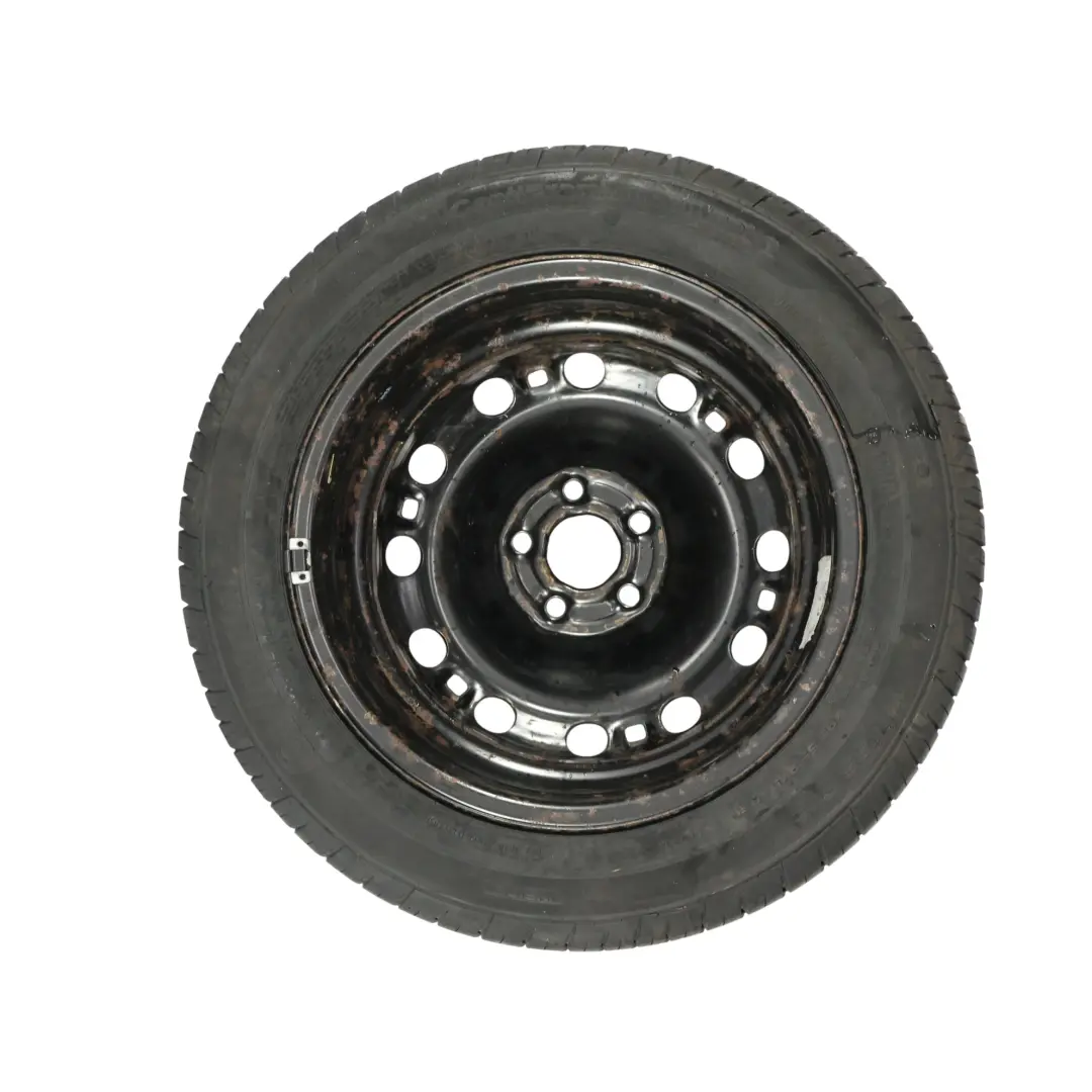 Mk1 Spare Wheel Rim R15 6J ET:43 Tyre 195/55 Continental to Skoda Fabia with Part number 6Q0601027M Skoda Fabia Mk1 Spare Wheel Rim R15 6J ET:43 Tyre 195/55 Continental - SKU 6Q0601027M-4 - Part number 6Q0601027M