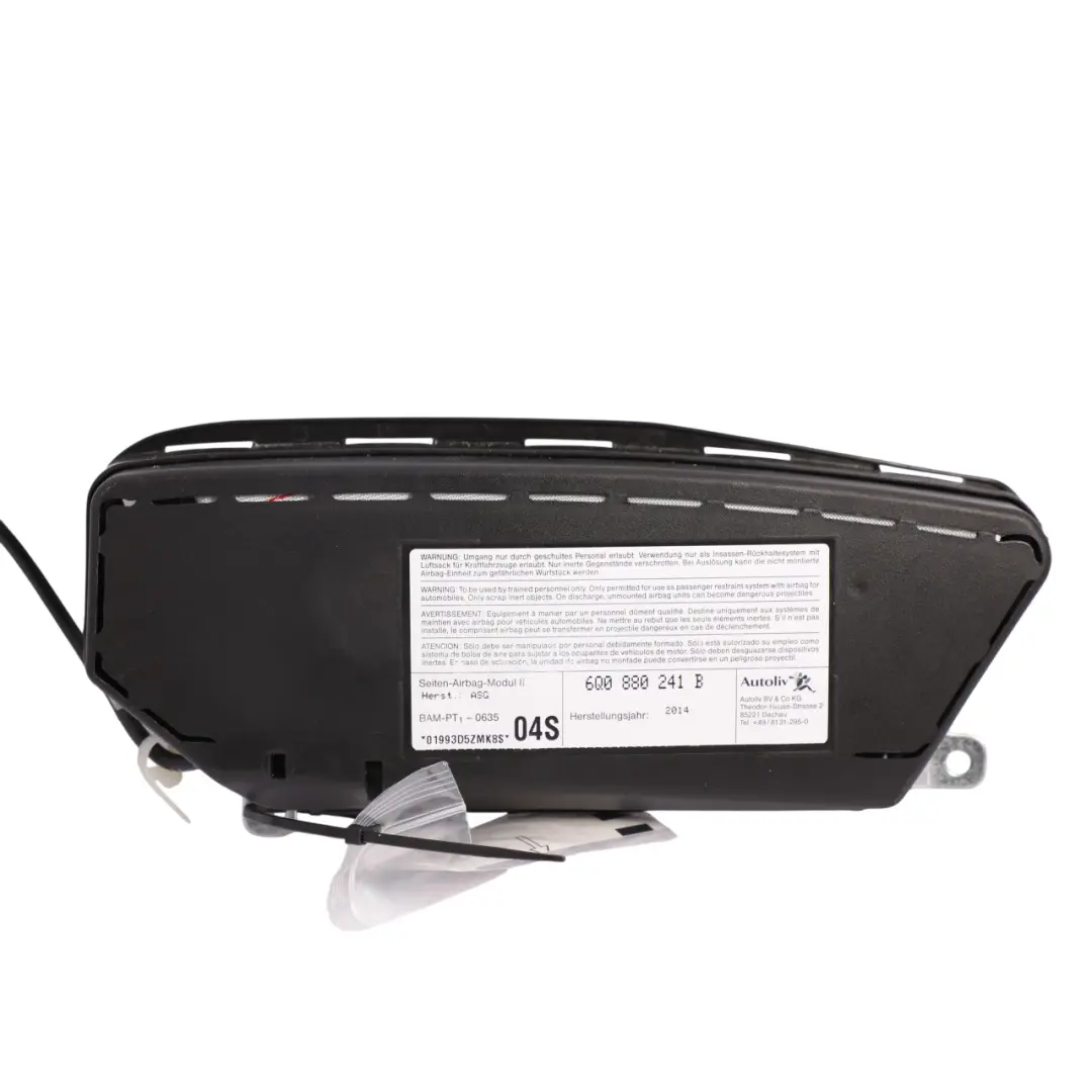 Skoda Fabia Mk2 VW Polo 6R Seat Side Air Module Front Left N/S - SKU 6Q0880241B - Part number 6Q0880241B