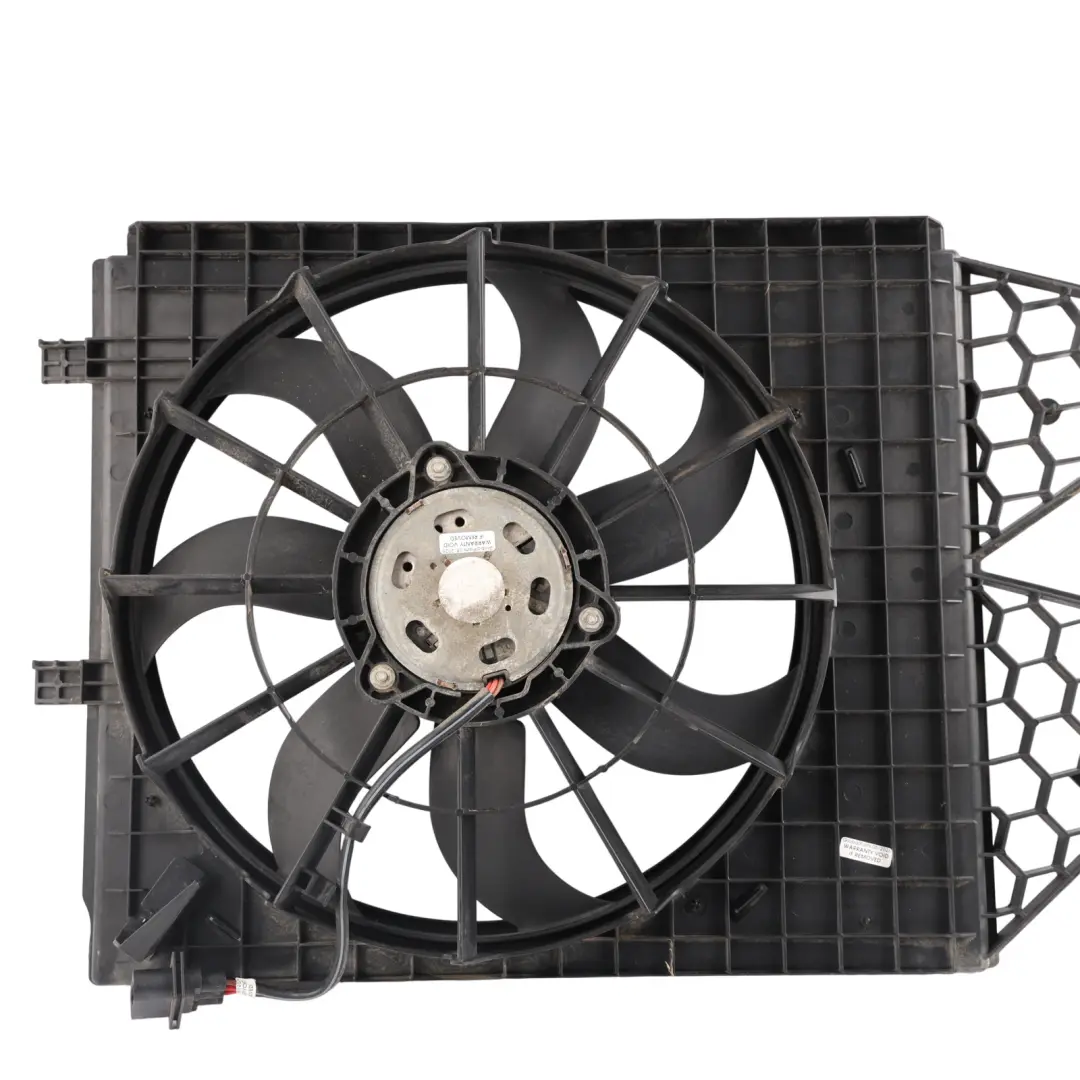 Skoda Fabia Mk2 5J Engine Cooling Radiator Fan Shroud Panel - SKU 6R0121207A - Part number 6R0121207A